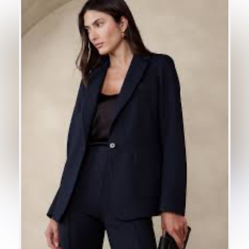 Banana Republic Everywhere Ponte Blazer
